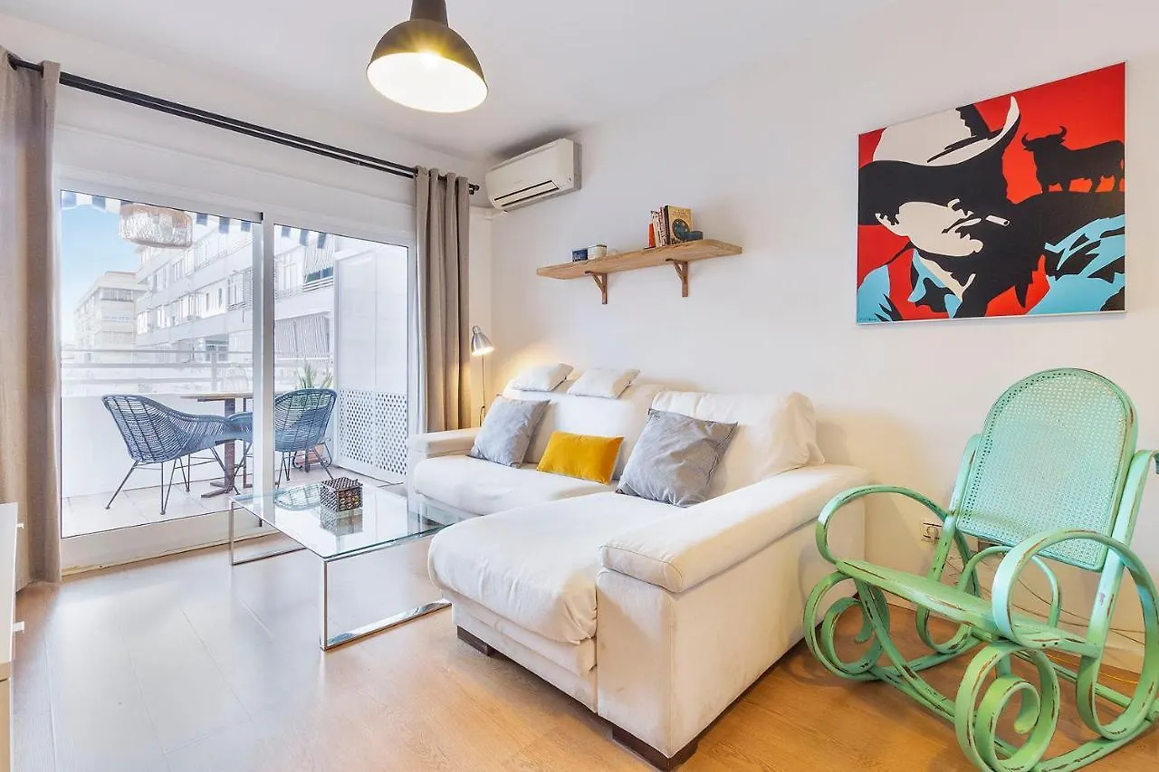 Precioso Apartamento A 5 Minutos Andando De La Playa مالقة