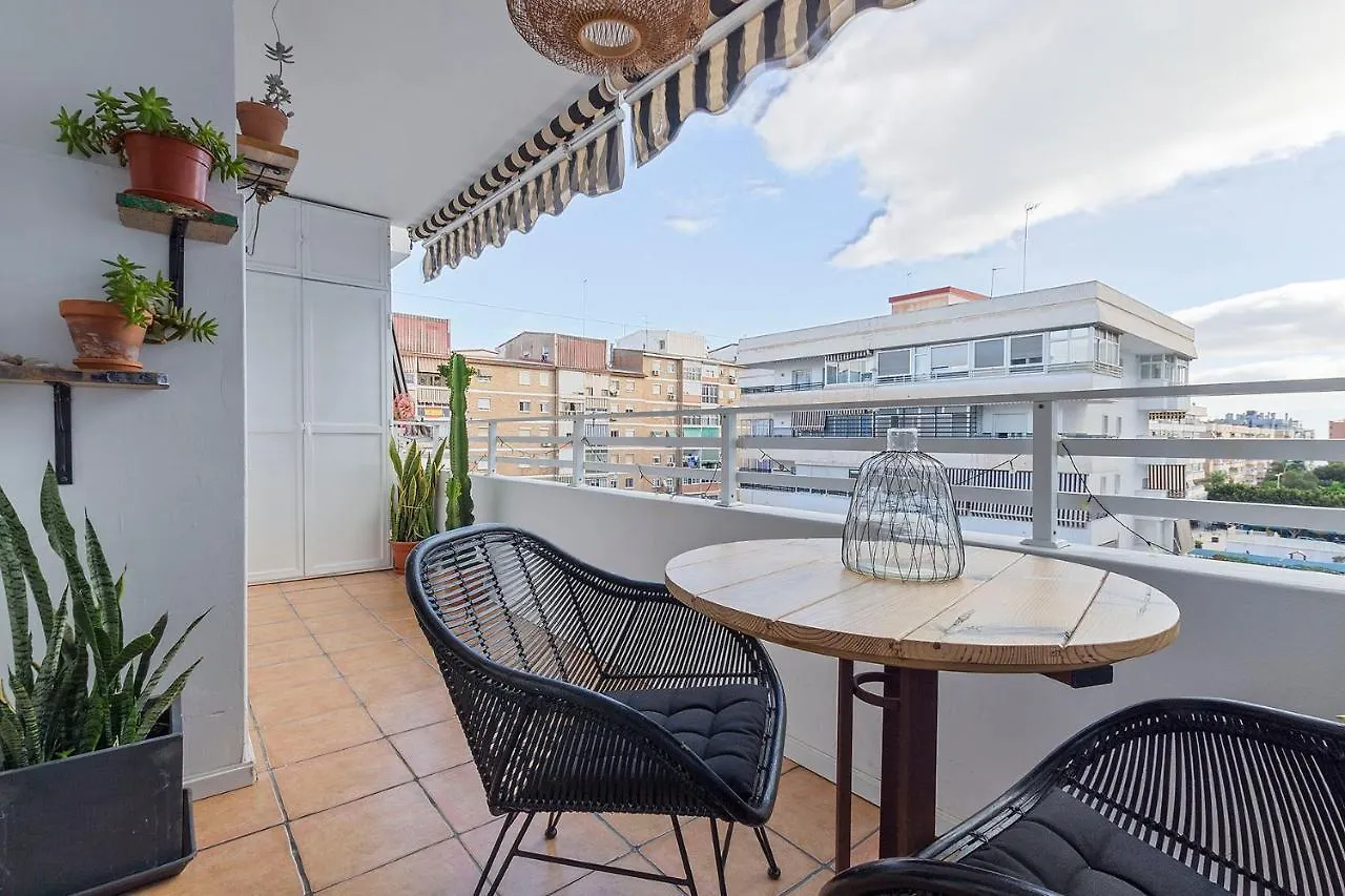Precioso Apartamento A 5 Minutos Andando De La Playa مالقة