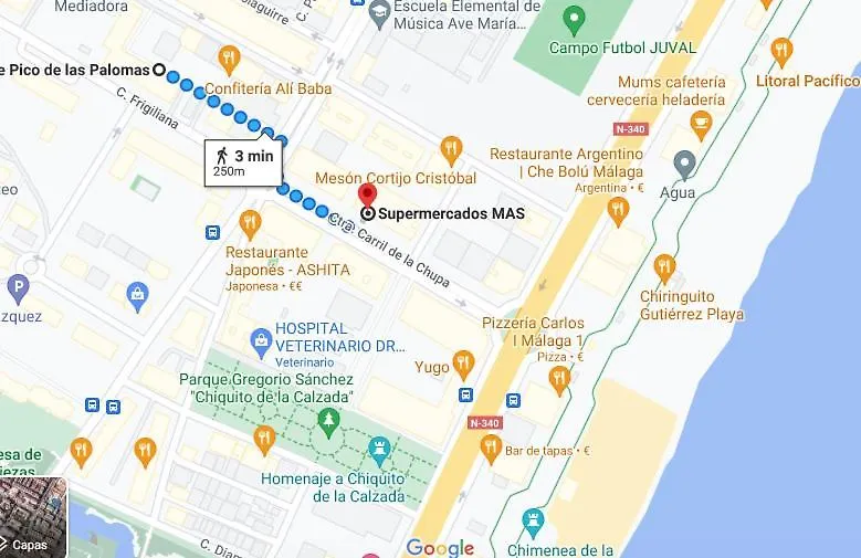 شقة Precioso Apartamento A 5 Minutos Andando De La Playa مالقة